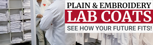 Lab Coat Embroidery banner