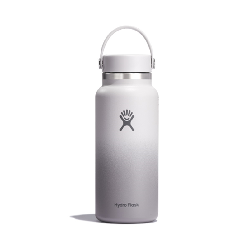 32 oz Wide Mouth Hydroflask - White-971834