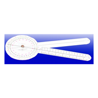 Goniometer, Plastic, 12.5"