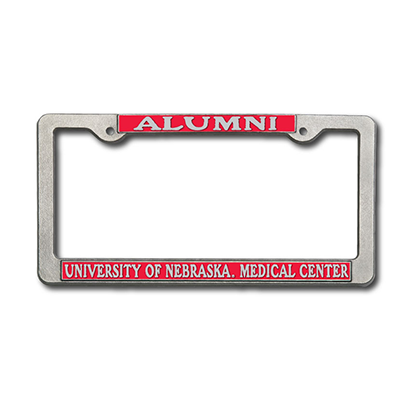 License Plate Frame, Pewter, Alumni (SKU 11167518168)