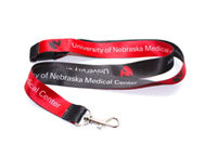 Black/Red Lanyard