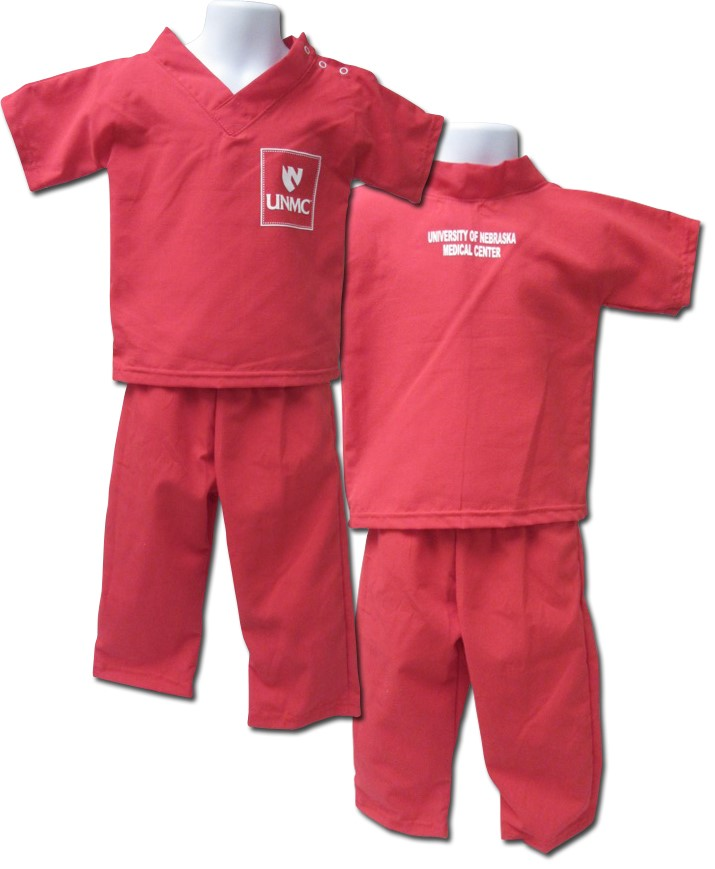 Gelscrubs Infant Toddler Scrubs Set 1-2 Years Old X-Small Shirt and Pants 