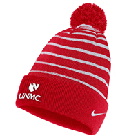 Nike Youth Stripe Pom Beanie