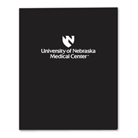 UNMC Shield UNE Medical Center Gloss Pocket Folder