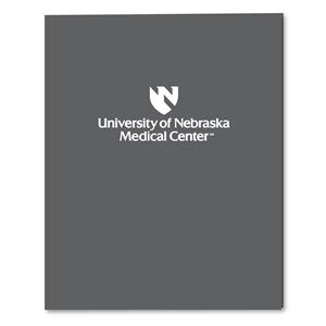 UNMC Shield UNE Medical Center Gloss Pocket Folder