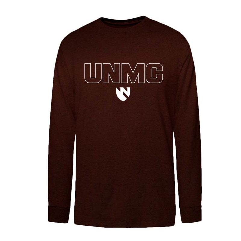 Tri-Color LS Tee | UNMC Bookstore