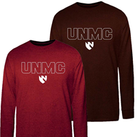 Tri-Color UNMC Emblem LS T-Shirt