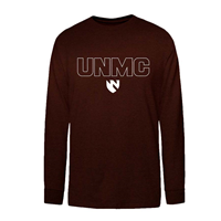 Tri-Color UNMC Emblem LS T-Shirt