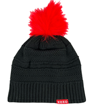 XOXO Pom Knit Hat