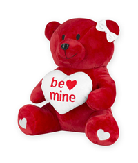 Be Mine with Heart Teddy Bear