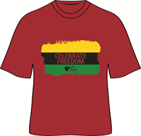 Celebrate Freedom Emblem UNMC | NEB Medicine Tee