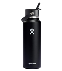 Hydro Flask Wide Mouth w/ Straw Lid, 24 Oz.