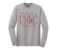 University of Nebraska UNMC Medical Center LS Grey T-Shirt