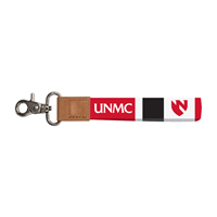 UNMC Woven Wrist Lanyard