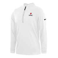 Nike White 1/4 Zip Dri-Fit Emblem UNMC Jacket