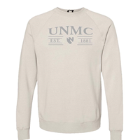 UNMC Est. 1880 Shield Raglan Crew Sweatshirt