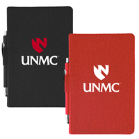 Journal W/ Pen Emblem UNMC Logo