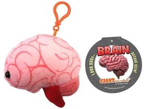 Brain Organ Plush Key Chain