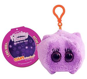 Kissing Disease Plush Key Chain