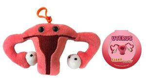 Uterus Plush Key Chain