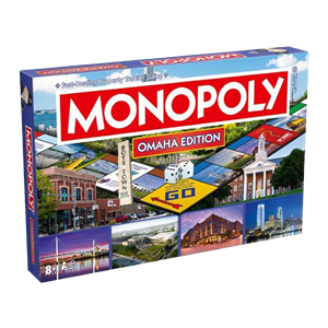 Omaha Monopoly Board Game